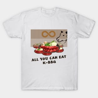 All You Can Eat for BBQ Lovers T-Shirt